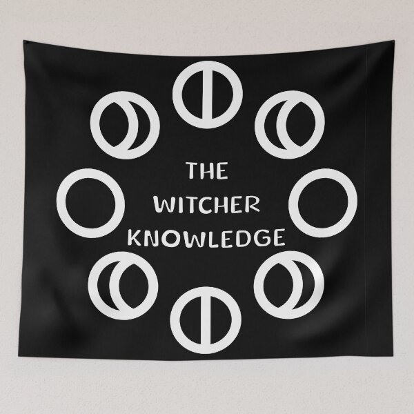 Item preview, Lunar Wisdom The Witcher Knowledge designed and sold by ThiagoSDantas.