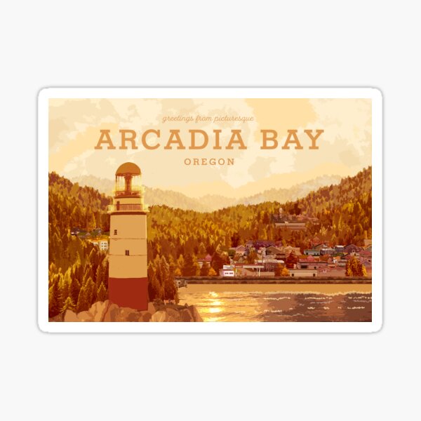 Item preview, Life is Strange - Arcadia Bay Postcard (Sunset) designed and sold by Carvill.