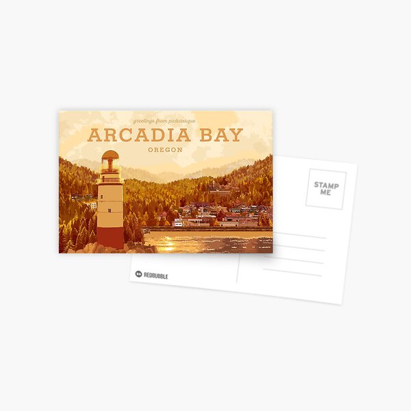 Item preview, Life is Strange - Arcadia Bay Postcard (Sunset) designed and sold by Carvill.