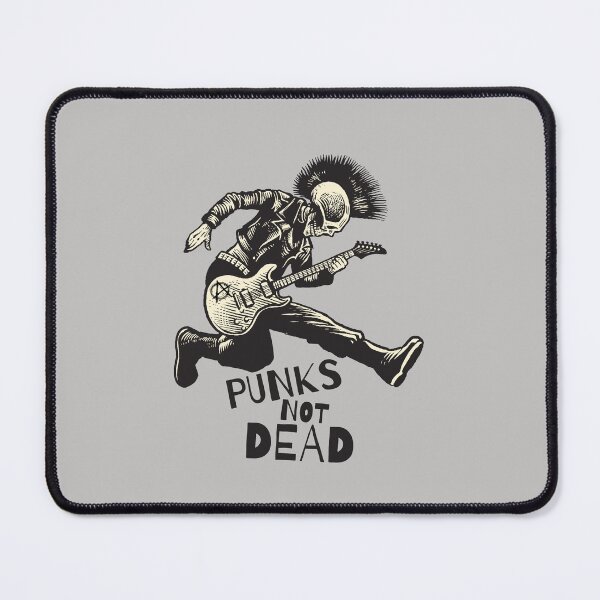 Item preview, "Punks Not Dead" - Mohican Skeleton Punk Rocker. designed and sold by paulo silveira.
