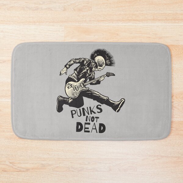 Item preview, "Punks Not Dead" - Mohican Skeleton Punk Rocker. designed and sold by paulo silveira.