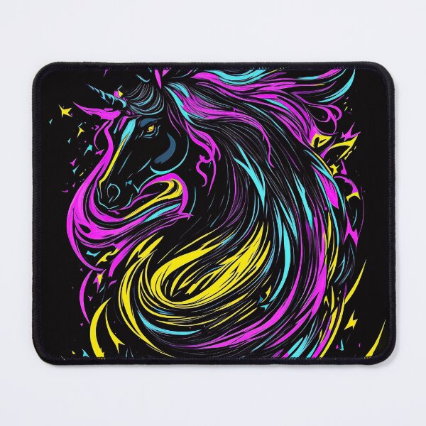 Item preview, black unicorn designed and sold by ViktorVigo.