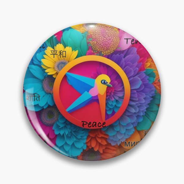 Item preview, Peace Around the World designed and sold by ToquamsGraphics.