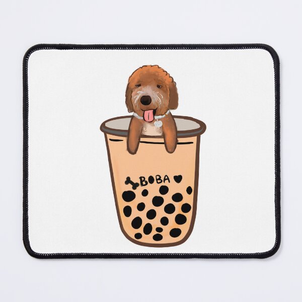 Item preview, Boba dog in boba cup designed and sold by Hanasroad.