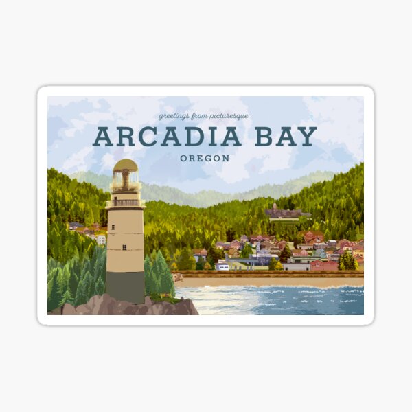 Item preview, Life is Strange - Arcadia Bay Postcard (Day) designed and sold by Carvill.