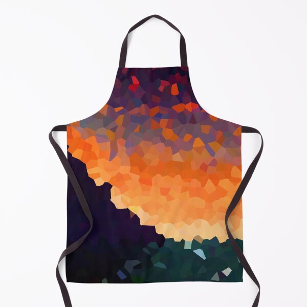 Item preview, Coastal Mountain Abstract Beach and Colorful Sky Scene 1 of 8 designed and sold by Beachy.