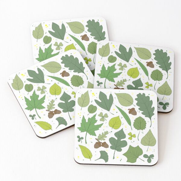Item preview, Woodland leaf pattern designed and sold by Maybe-A-Robot.