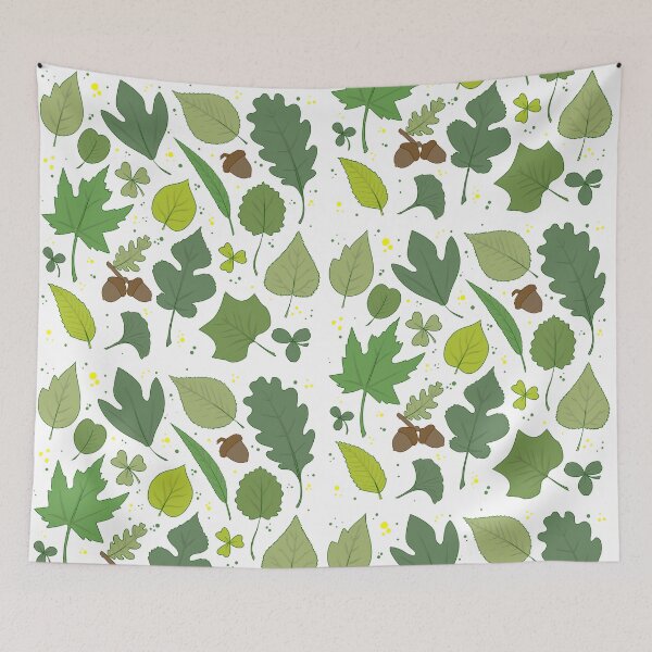 Item preview, Woodland leaf pattern designed and sold by Maybe-A-Robot.