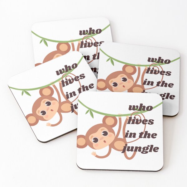 Item preview, who lives in the jungle designed and sold by Floral Design Gallery.