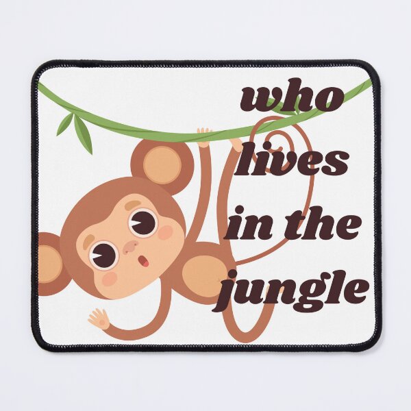 Item preview, who lives in the jungle designed and sold by Floral Design Gallery.