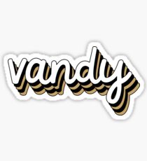Vandy Retro Sticker