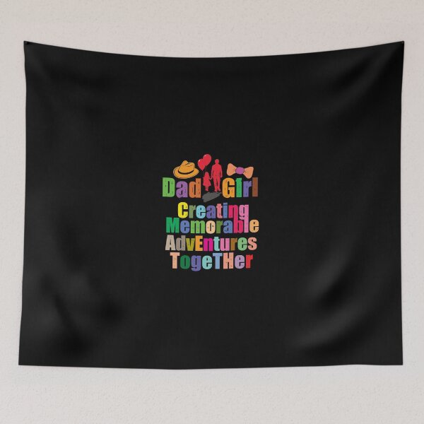 Item preview, Dad v Girls Creating Memorable Adventures Together Colored designed and sold by Art-Filter.