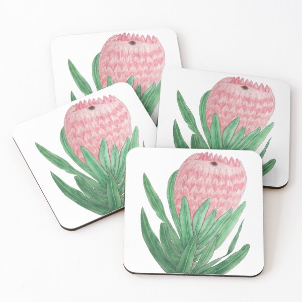 Item preview, Queen Protea - Watercolour designed and sold by K-Dembaremba.