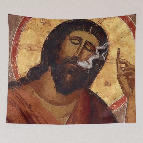 Item preview, Byzantine Weed Love Jesus designed and sold by WeedLoveJesus.