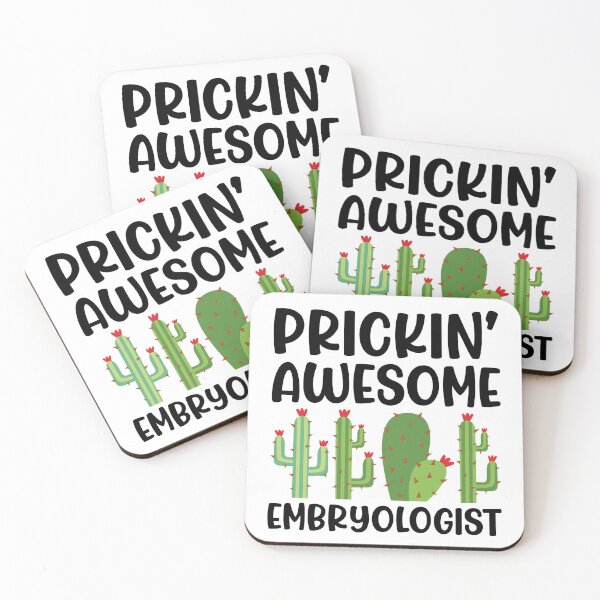 Item preview, Prickin Awesome Embryologist Funny Embryology designed and sold by kamrankhan.