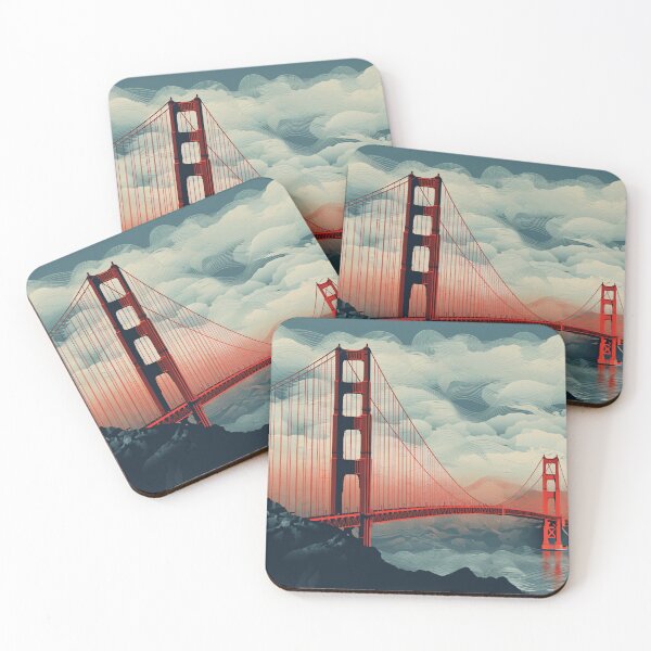Item preview, Golden Gate Bridge, San Francisco, California USA designed and sold by Myra365Art.