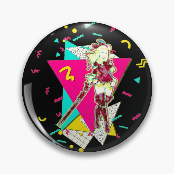 Airy - Bravely Default *90s graphic design* Pin for Sale by Carryneon