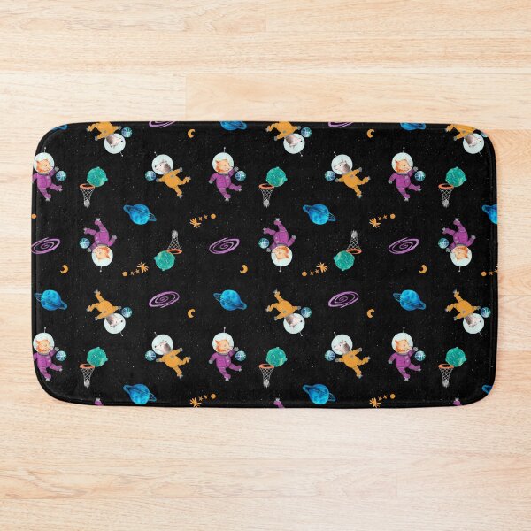 Item preview, Cute astronauts basket designed and sold by BlackCatLab.