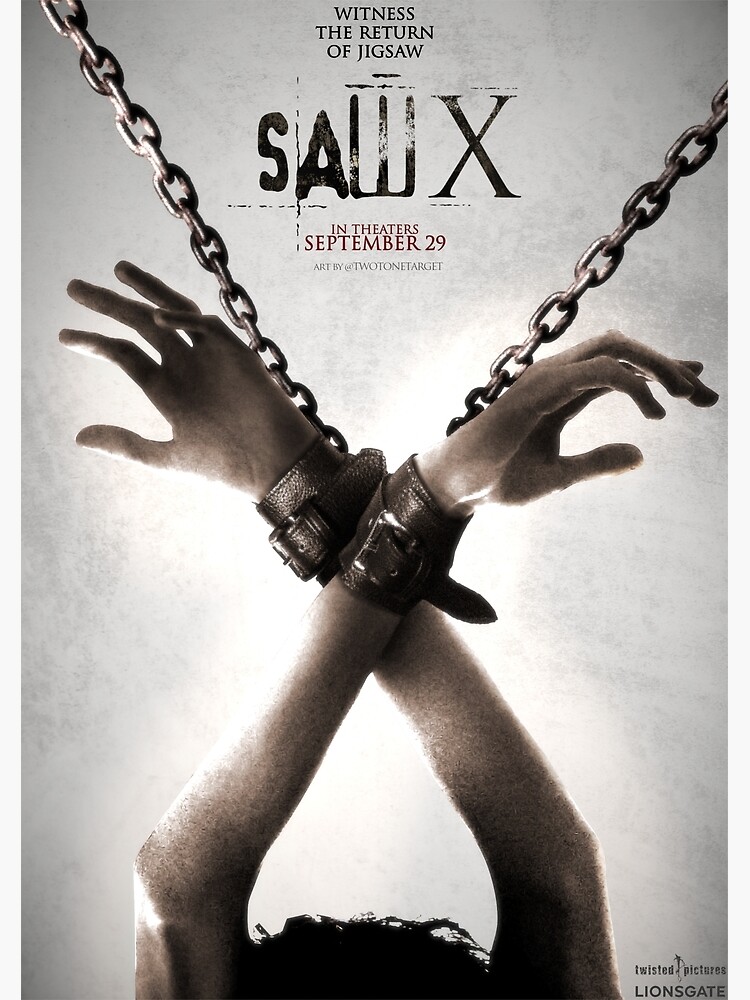 SAW X 2023 SHACKLED | Poster