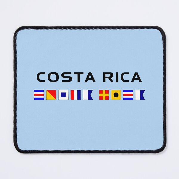 Item preview, Costa Rica Nautical Maritime Sailing Flags Light-Color designed and sold by TinyStarAmerica.