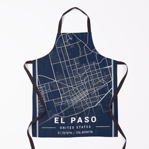 Item preview, EL Paso Light City Map designed and sold by More than Myriad.