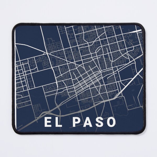 Item preview, EL Paso Light City Map designed and sold by More than Myriad.