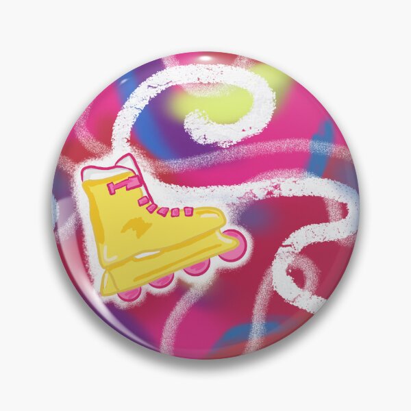 Item preview, 80s Rollerskates Pattern designed and sold by RoserinArt.