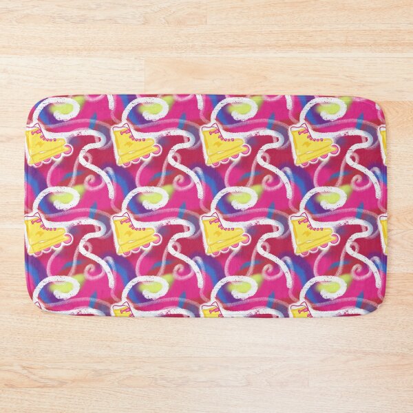 Item preview, 80s Rollerskates Pattern designed and sold by RoserinArt.