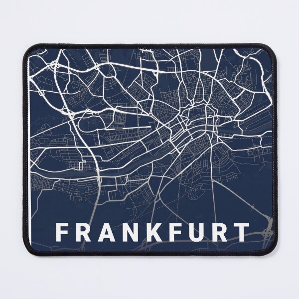 Item preview, Frankfurt Light City Map designed and sold by More than Myriad.