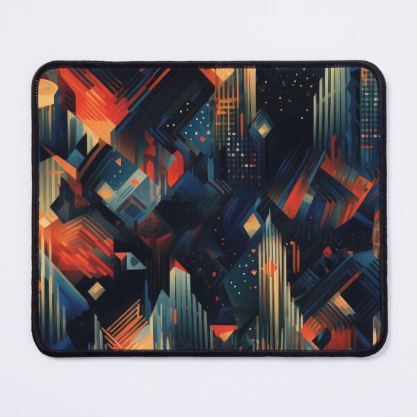 Item preview, Abstract City and Stars designed and sold by Jiinkyy.