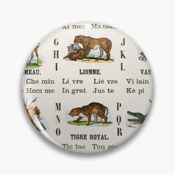 Item preview, Vintage French Animal Chart designed and sold by SuziQPrayers427.