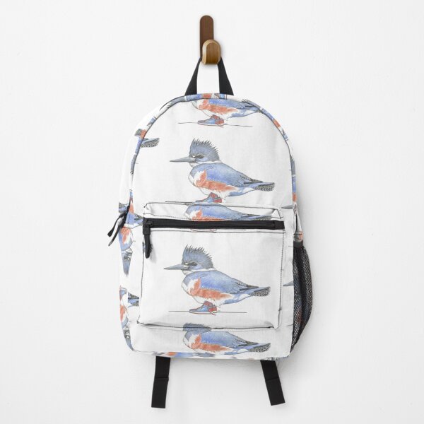 Item preview, Belted Kingfisher in High Tops designed and sold by JimsBirds.