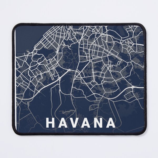 Item preview, City Map of Havana Light City Map designed and sold by More than Myriad.