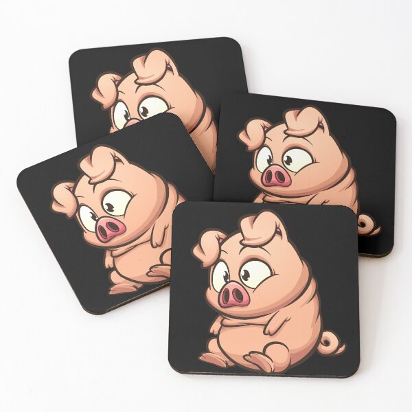 Item preview, fat little pig designed and sold by Kawai  Stikers.