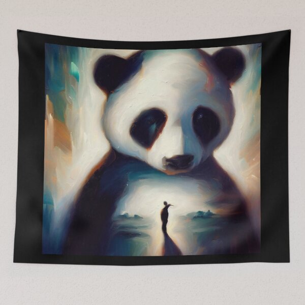 Item preview, Spirit Animal Panda 1 designed and sold by CrankyOldDude.