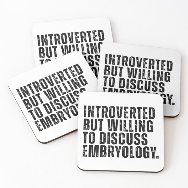 Item preview, Introverted But Willing To Discuss Embryology Funny Embryologist designed and sold by kamrankhan.