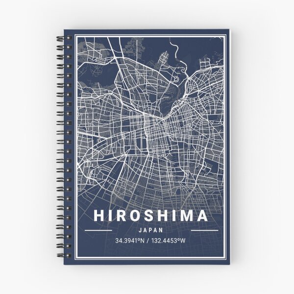 Item preview, Hiroshima Light City Map designed and sold by More than Myriad.
