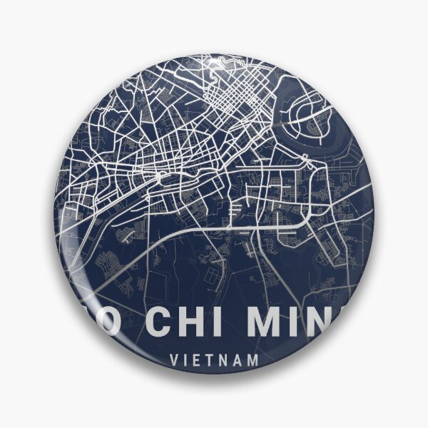 Item preview, Mapa de Ciudad de la Luz de Ho Chi Minh designed and sold by More than Myriad.
