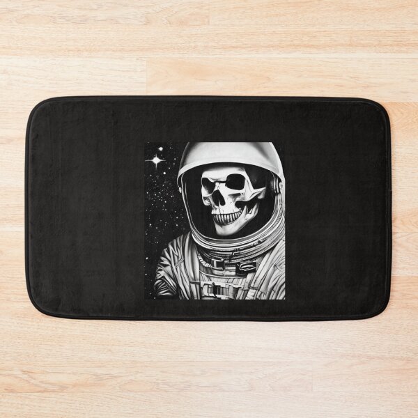 Item preview, Eye Catching BW Skull Astronaut designed and sold by KellyBruck.