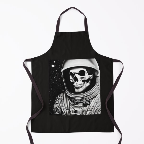 Item preview, Eye Catching BW Skull Astronaut designed and sold by KellyBruck.