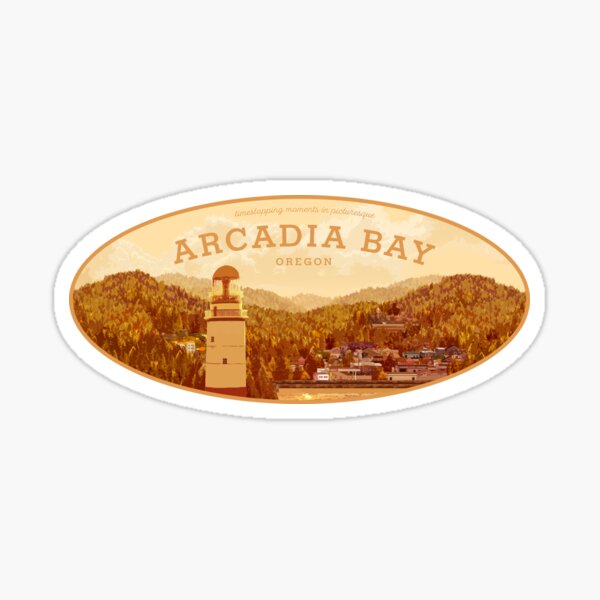 Item preview, Life is Strange - Arcadia Bay Logo (Sunset) designed and sold by Carvill.
