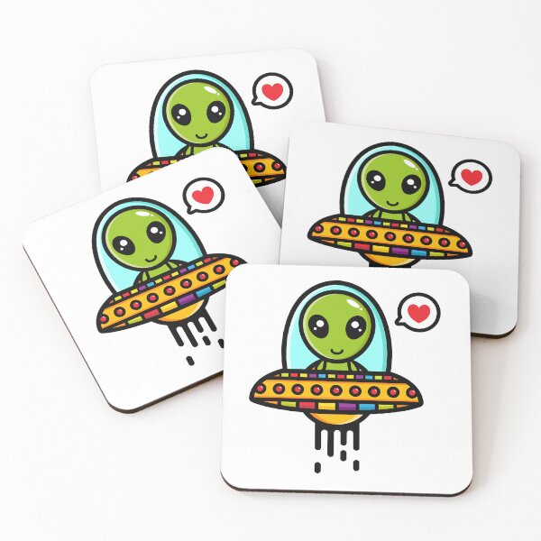 Item preview, aliens with love designed and sold by Kawai  Stikers.