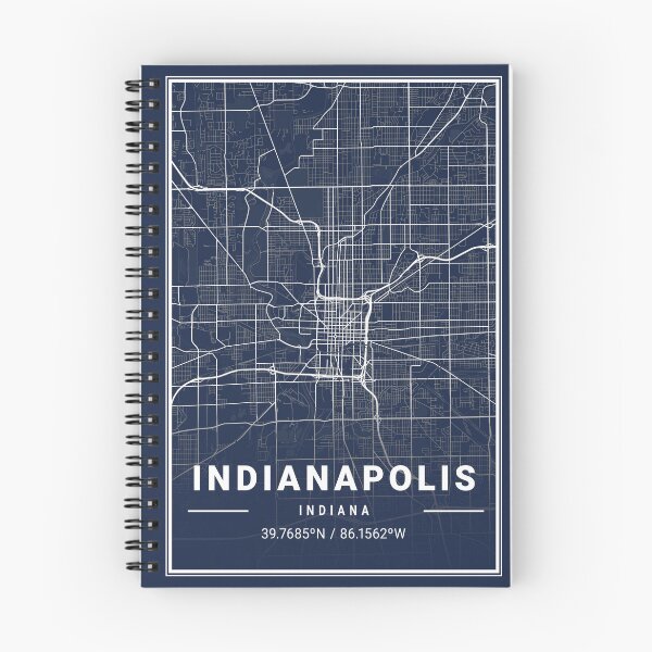 Item preview, Indianapolis Light City Map  designed and sold by More than Myriad.