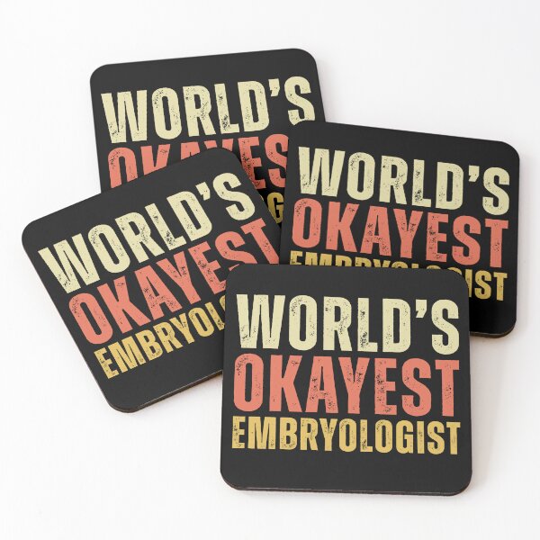 Item preview, Retro World's Okayest Embryologist designed and sold by kamrankhan.
