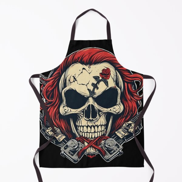 Item preview, Rock N Roll Skull designed and sold by FrozenPolarBear.