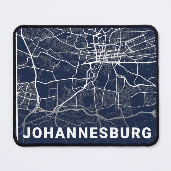 Item preview, Johannesburg Light City Map designed and sold by More than Myriad.