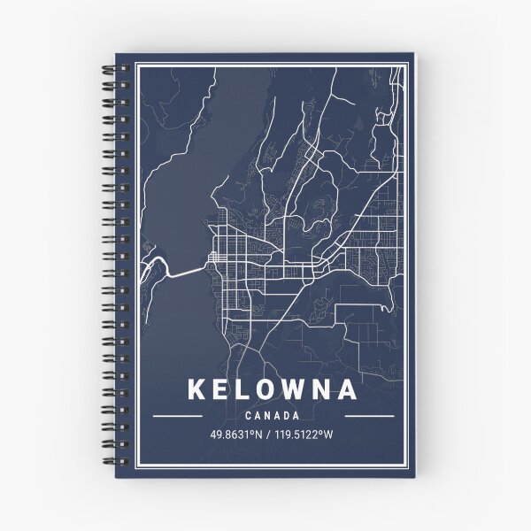Item preview, Kelowna Light City Map  designed and sold by More than Myriad.