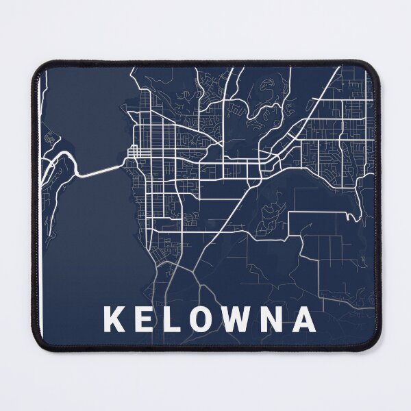 Item preview, Kelowna Light City Map designed and sold by More than Myriad.