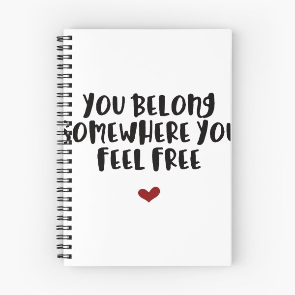 Item preview, You Belong Somewhere You Feel Free designed and sold by LingWhyte.