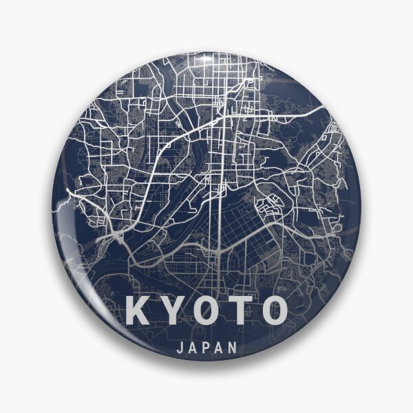 Item preview, Kyoto Japan Aesthetic Light City Map  designed and sold by More than Myriad.
